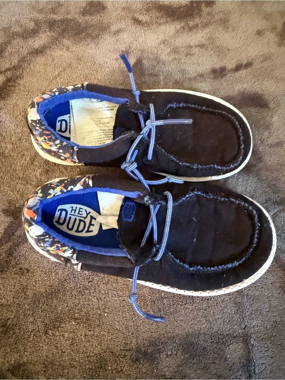 Hey Dude Kids Black Slip-On Sneakers - Picture 8 of 8
